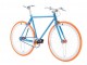 Vélo fixie blue orange