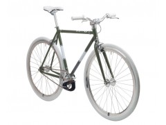 Vélo fixie olive