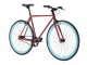 Vélo fixie red pistache