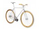 Vélo fixie white gold