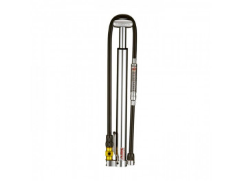 Pompe à pied Lezyne Micro Floor HP argent/brillant