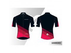 Maillot Colnago SanRemo Noir/Rouge