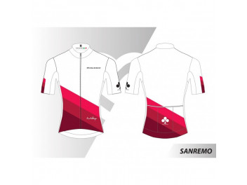 Maillot Colnago SanRemo Blanc/Rouge