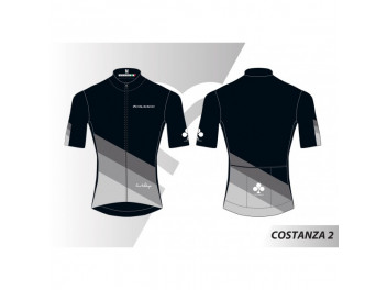 Maillot Colnago Costanza Noir/Argent