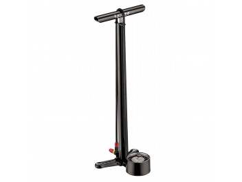 Pompe à pied Lezyne CNC FLOOR DRIVE noir/brillant