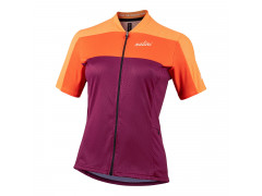 Maillot vélo Nalini Country Orange Femme